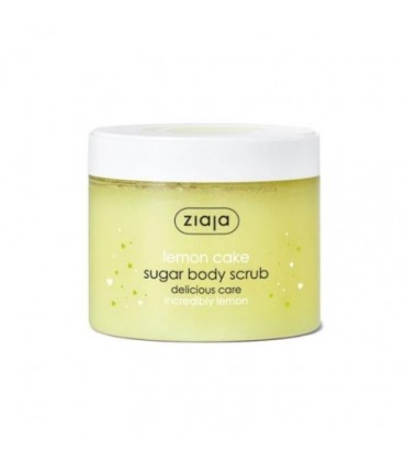 Exfoliante corporal de azúcar LEMON CAKE de Ziaja