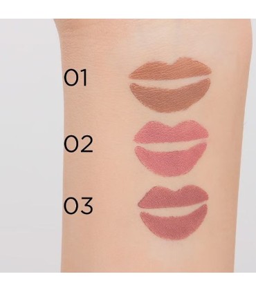 Delineador labios en gel waterproof Variété 03 Dark Rose Eveline
