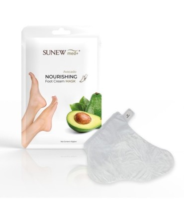 Mascarilla de pies con aceite de aguacate Sunew med+