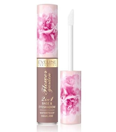 Base y sombra ojos 03 Flower Garden 2 en 1 Eveline