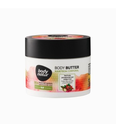 Manteca corporal nutritiva frutos rojos Body Natur