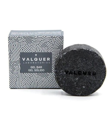 Gel baño sólido carbón activo MOON de Valquer