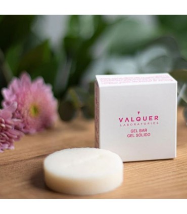 Gel baño sólido aceite rosa mosqueta VELVET de Valquer