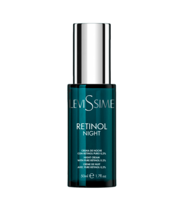 Crema facial noche retinol puro 0.2% LEVISSIME