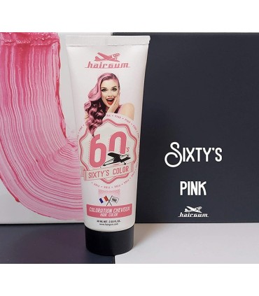 Hairgum sixtys color flash pink