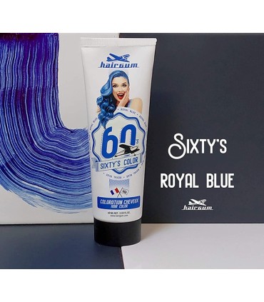Hairgum sixtys color royal blue