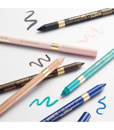 Delineador ojos en gel waterproof Variété 12 Silver de Eveline