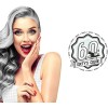 Hairgum sixtys color white