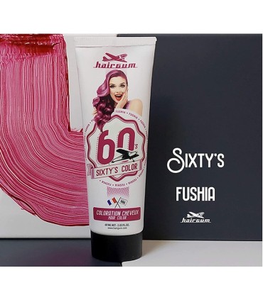 Hairgum sixtys color fucsia