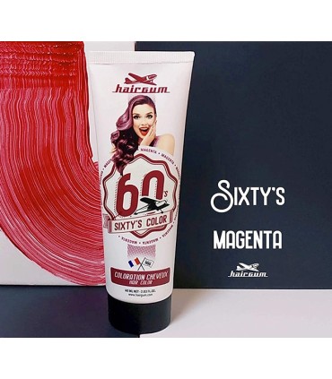 Hairgum sixtys color magenta