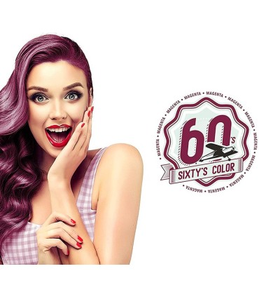 Hairgum sixtys color magenta