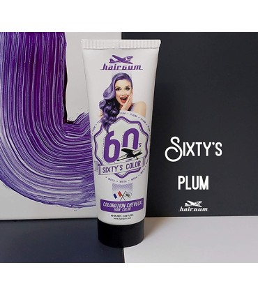 Hairgum sixtys color plum
