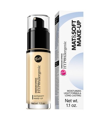 HYPO Base maquillaje matificante hipoalergénica Mat&Soft Bell