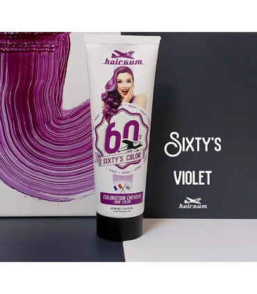 Hairgum sixtys color violet
