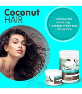 Mascarilla extra hidratante aceite coco cabello seco y quebradizo