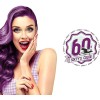 Hairgum sixtys color violet