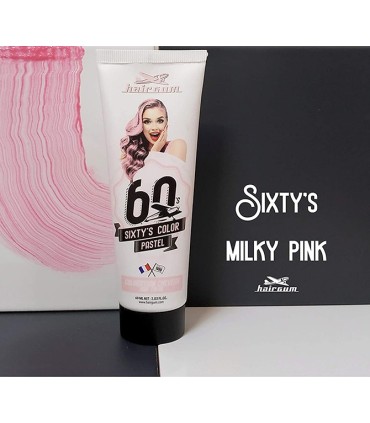 Hairgum sixty color milky pink