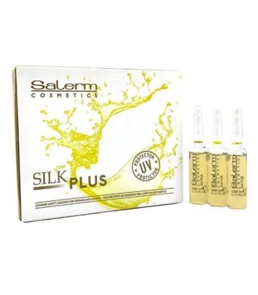 Ampollas METAL DETOX suavidad y brillo SILK PLUS de Salerm