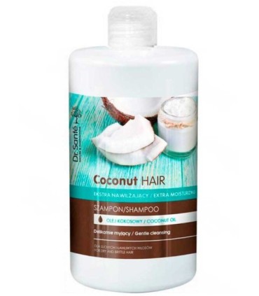 Champú extra hidratante aceite coco cabello seco Dr Santé
