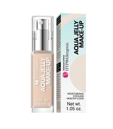 Base de maquillaje hidratante matificante hipoalergénica Aqua Jelly