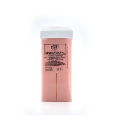 Cartucho de cera roll-on rosa