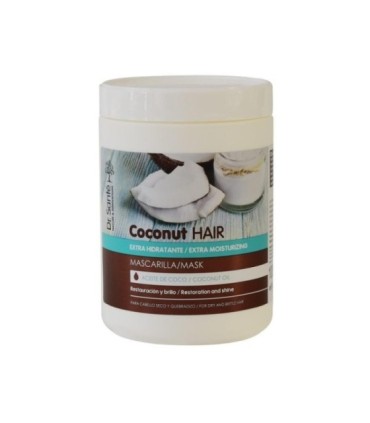 Mascarilla extra hidratante aceite coco cabello seco y quebradizo