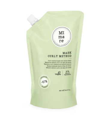 Mascarilla método curly con aloe vera y agua de melón Mïmare