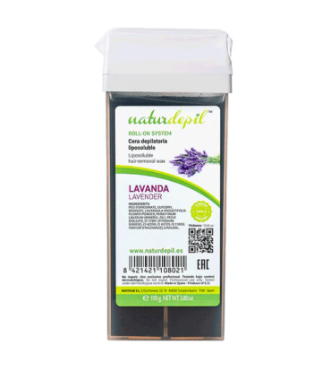 Cartucho cera roll-on lavanda Naturdepil de Starpil