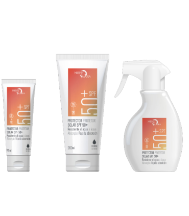 Protector solar corporal resistente al agua SPF 50+ Noche y Día