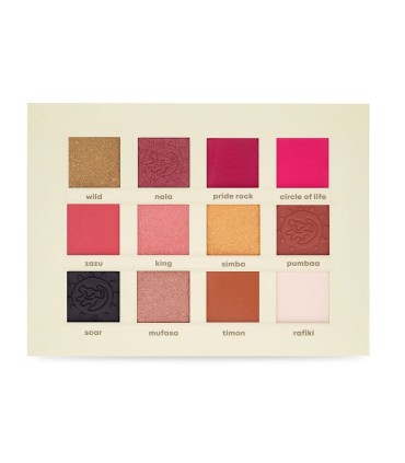 Paleta de sombras el Rey León de Mad Beauty