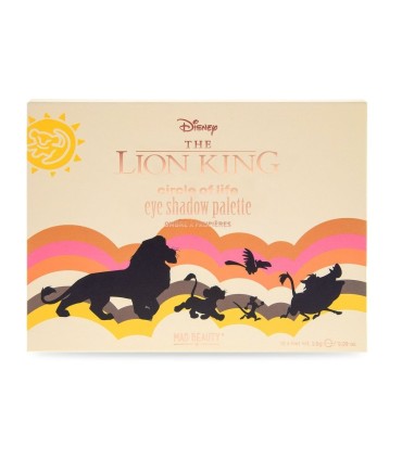 Paleta de sombras el Rey León de Mad Beauty