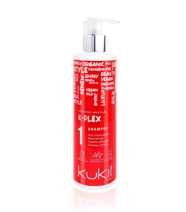 Champú K-PLEX anti rotura cabello quebradizo Kukit HAIR