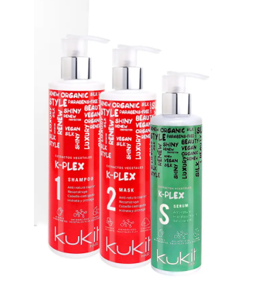 Serum K-PLEX sin aclarado anti rotura cabello quebradizo Kukit