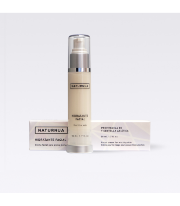 Crema facial HIDRATANTE pieles mixtas y secas de NATURNUA
