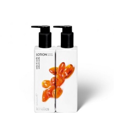 Loción perfumada corporal y de manos ámbar y vainilla