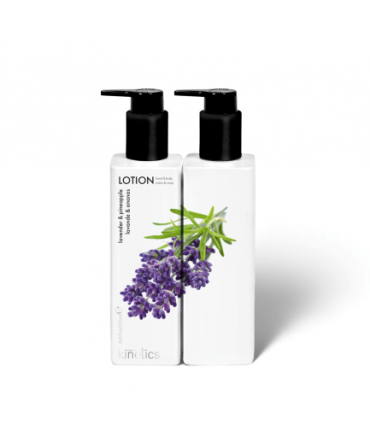 Loción perfumada corporal y de manos lavanda y piña