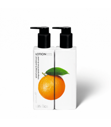 Loción perfumada corporal y de manos naranja especiada y sándalo