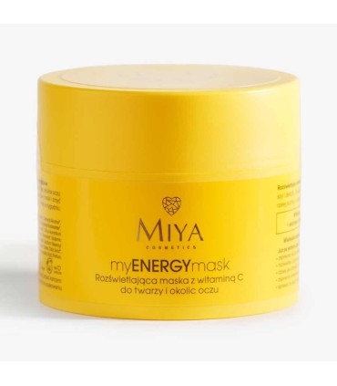 Mascarilla facial iluminadora vitamina C myENERGYmask MIYA
