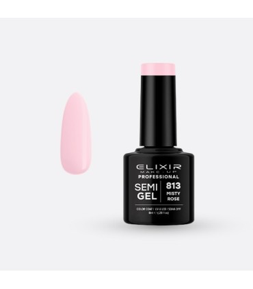Esmalte semi gel Nº 813 Mysti rose Elixir