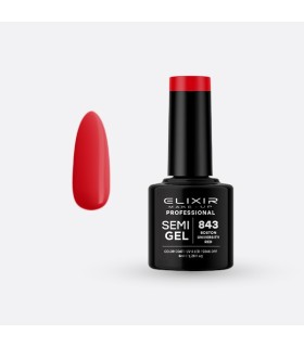 Esmalte semi gel Nº 843 boston university  Elixir