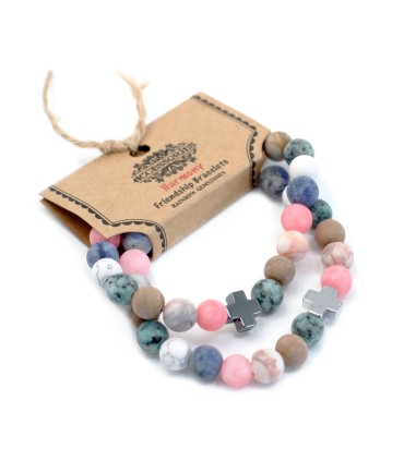 Pulsera de piedras preciosas ARCO IRIS de AW ARTISAN