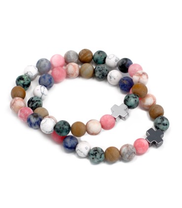 Pulsera de piedras preciosas ARCO IRIS de AW ARTISAN