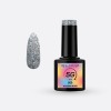 Esmalte semi gel Nº 860 80´s shiny silver Elixir