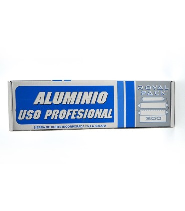 Rollo aluminio plata