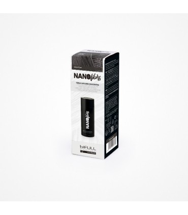 Fibras capilares NANO fibers MARRÓN OSCURO de Bifull