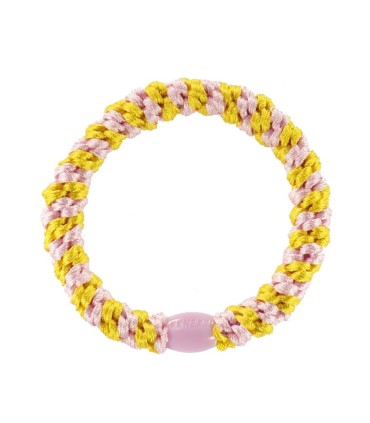 Goma KKNEKKI Yellow Pink Stripe