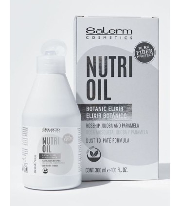 Elixir botánico PLEX NUTRI OIL protector técnico de Salerm