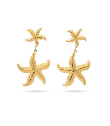 Pendientes estrellas de mar colgantes Anartxy