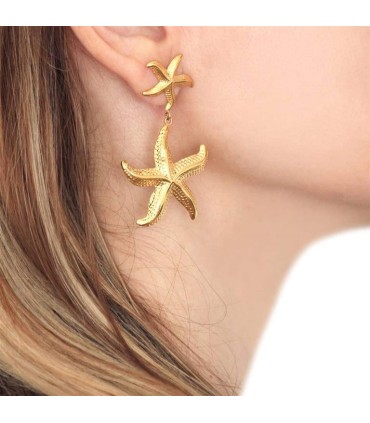 Pendientes estrellas de mar colgantes Anartxy