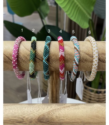 Pulsera multicolor nepalí Anartxy